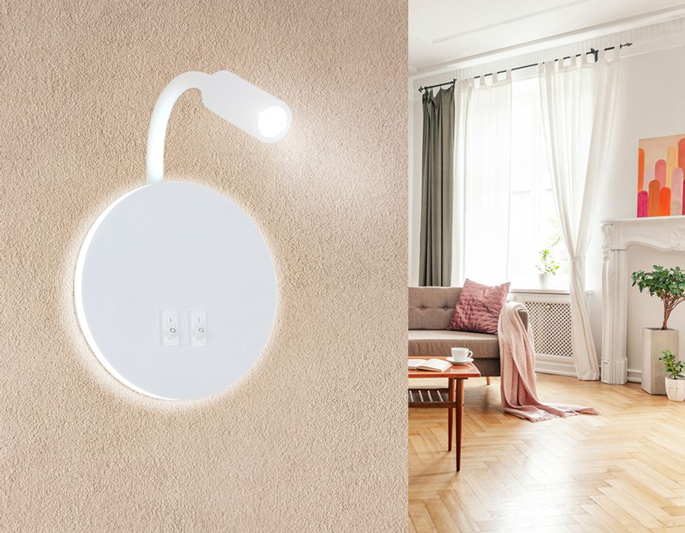 Ambrella Настенный светодиодный светильник с выключателем Wall FW295