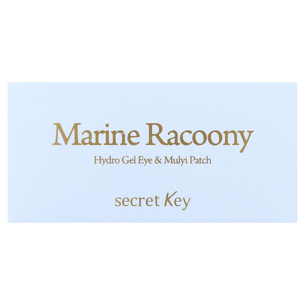Secret Key, Marine Racoony HydrGel Eye & Multiпатч, 60 патчей, 90 г (3,17 унции)