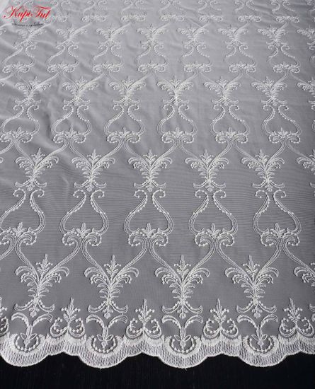 Тюль Марселла-2 французская сетка (белый)