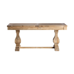 Прямоугольный раздвижной стол Berca натуральный цвет 200x100