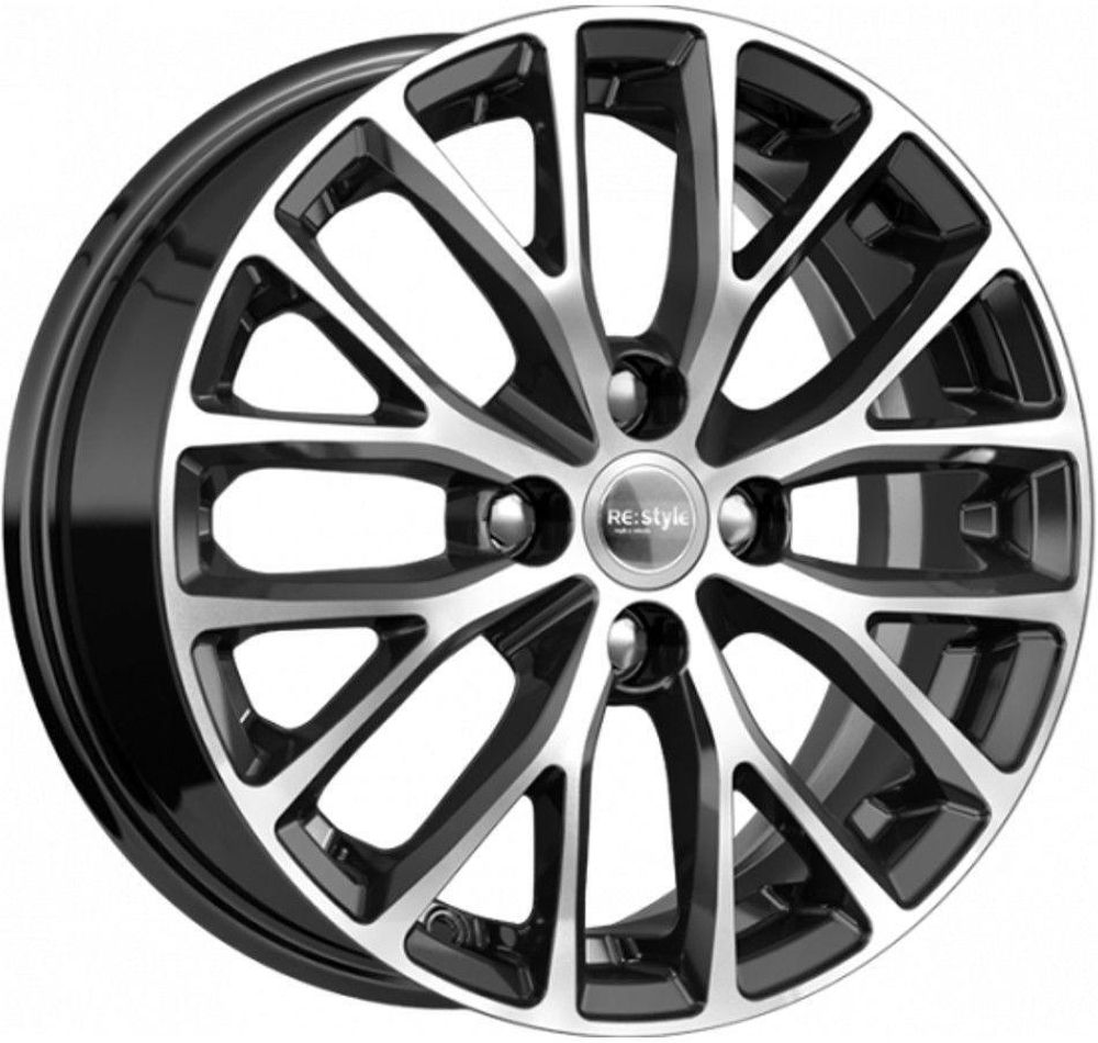 K&amp;K KC782 6x15 4x100 ET 48 Dia 54.1 (алмаз черный)