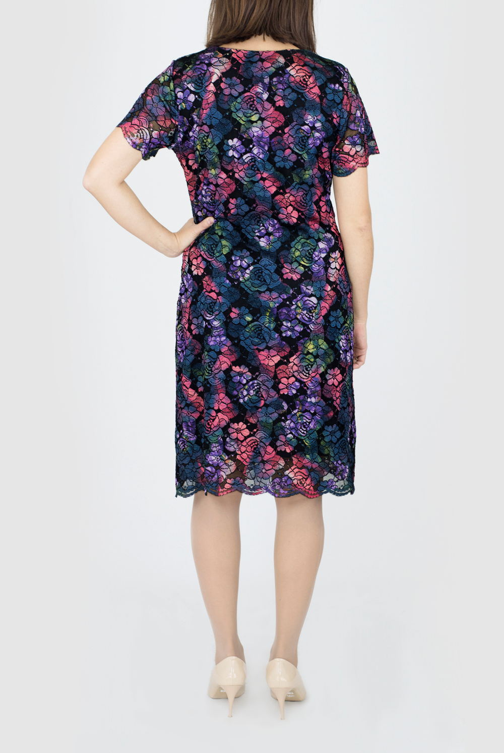 Нарядное платье 1503об, Сирен.цветок #312СЦ051503об