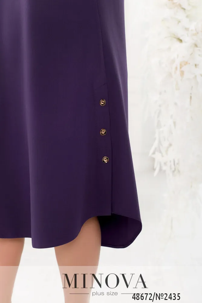 Платье 2435-фиолетовый Minova