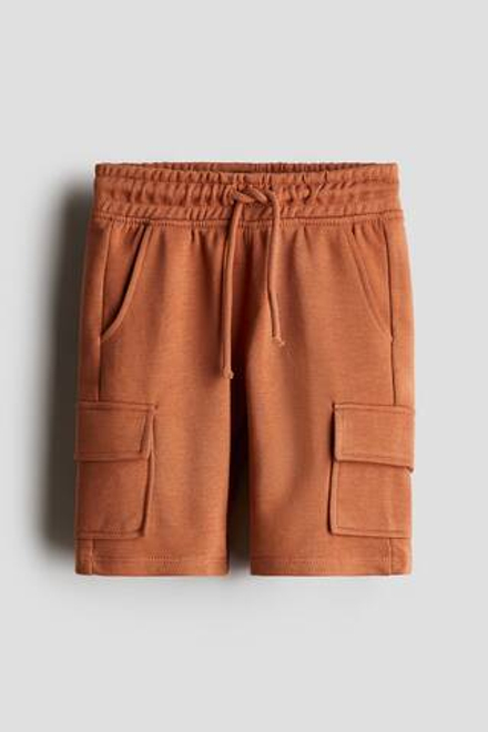 H&M Шорты-карго, коричневый