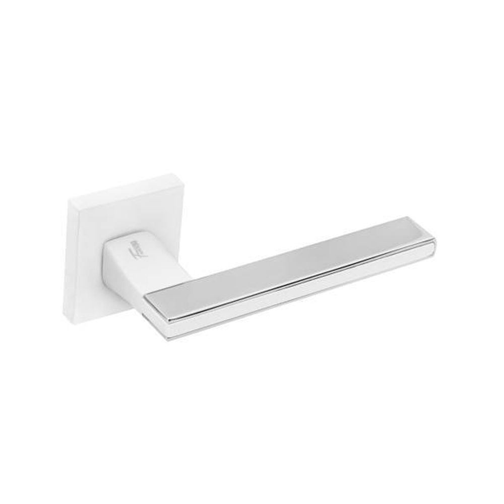 Ручка Ирма - Fantom Матовый белый, хром блестящий Ручка Ирма - Fantom Матовый белый, хром блестящий