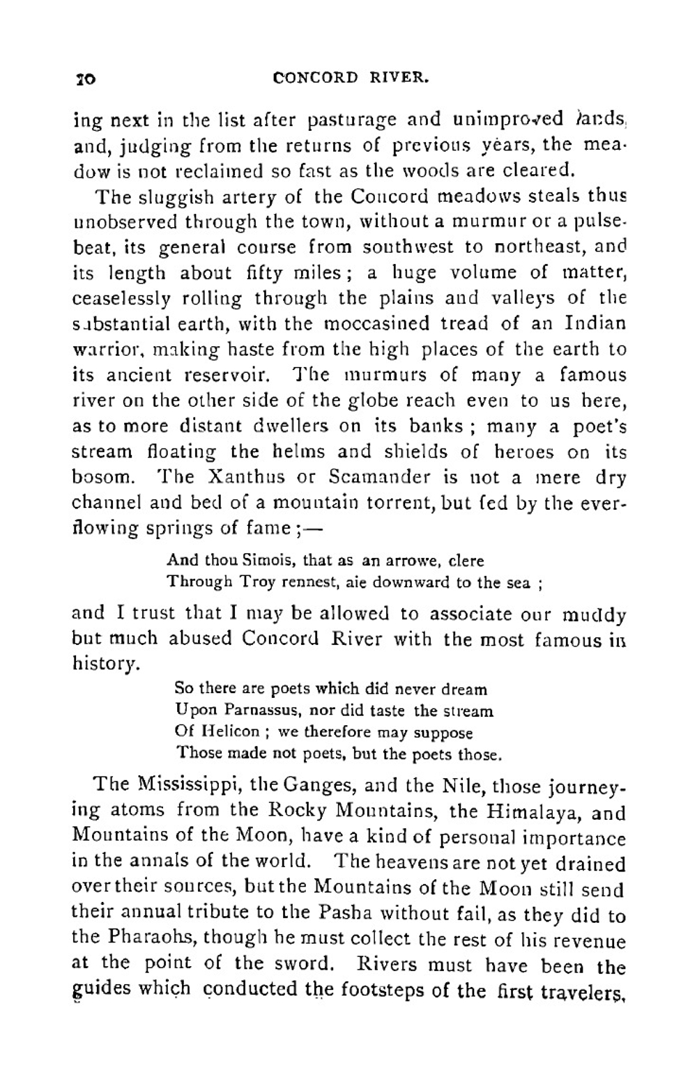A Week On The Concord And Merrimack Rivers | H.D. Thoreau
