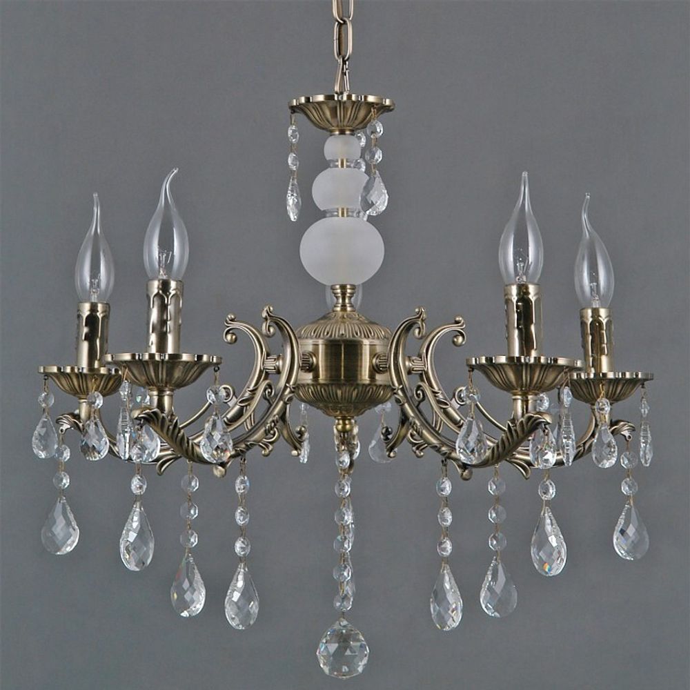 Подвесная люстра ILLUMICO CASTOR IL9927-5PSQ-24 AB CASTOR