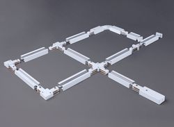 Соединитель X-образный для треков Elektrostandard Track Rail  WH Surface a039585