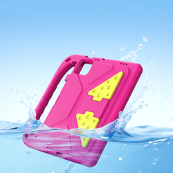 Детский чехол розового цвета на планшет Xiaomi Pad 7 и 7 Pro от от Dux Ducis, серия Puff Series Case