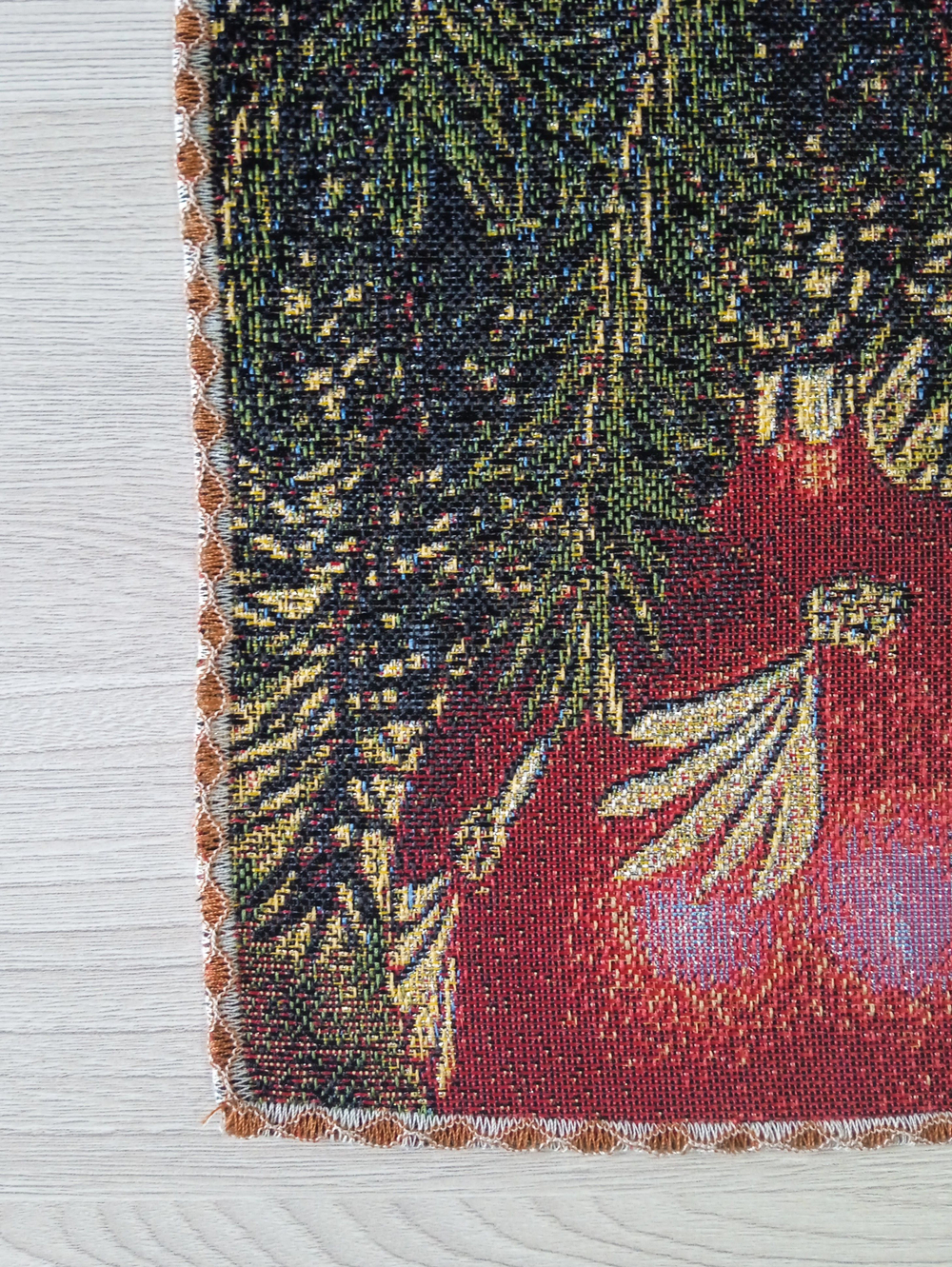 Набор декоративных сервировочных салфеток Новогодние шары (40х40) 2шт