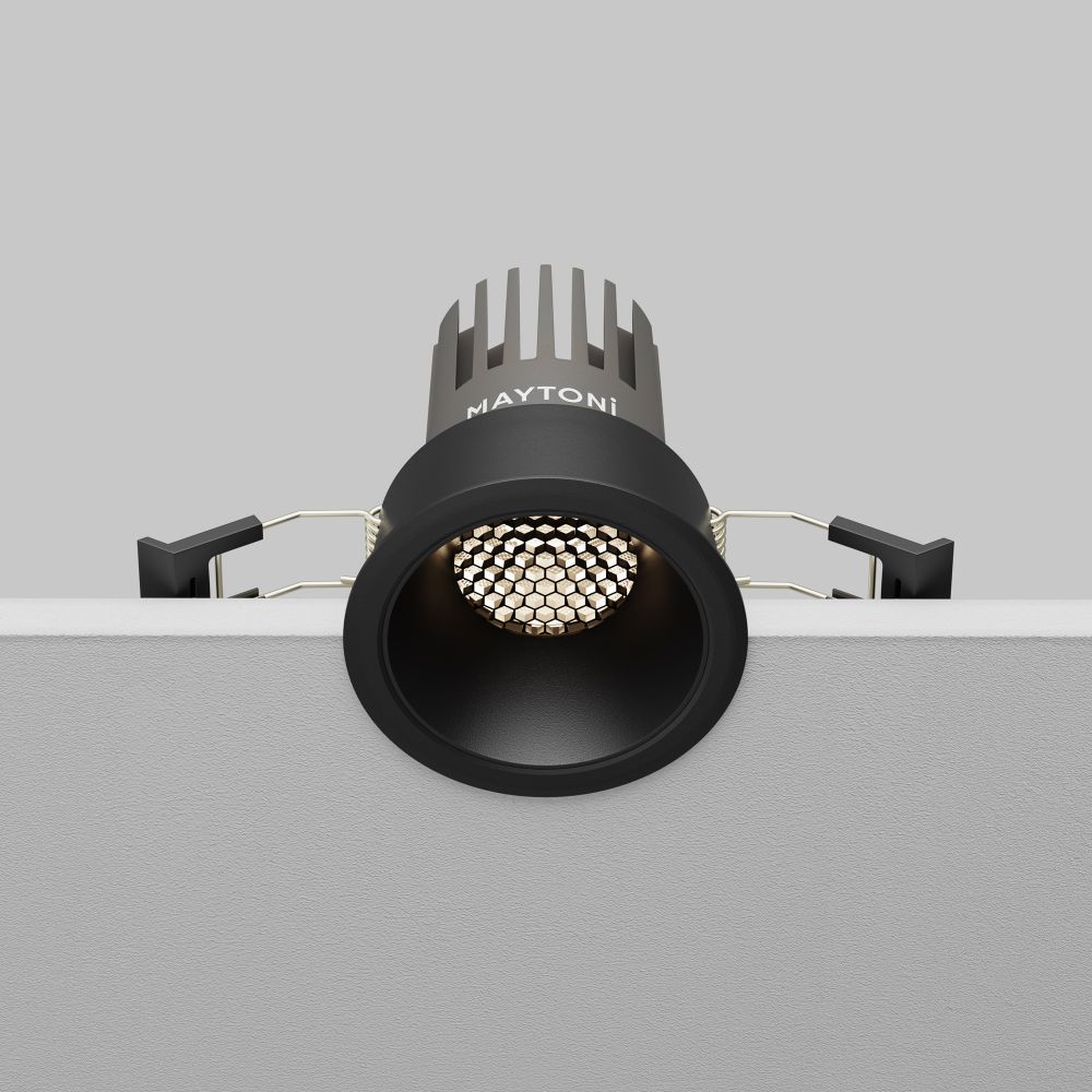 Светильник встраиваемый светодиодный Maytoni   DL123-10W-4K-B