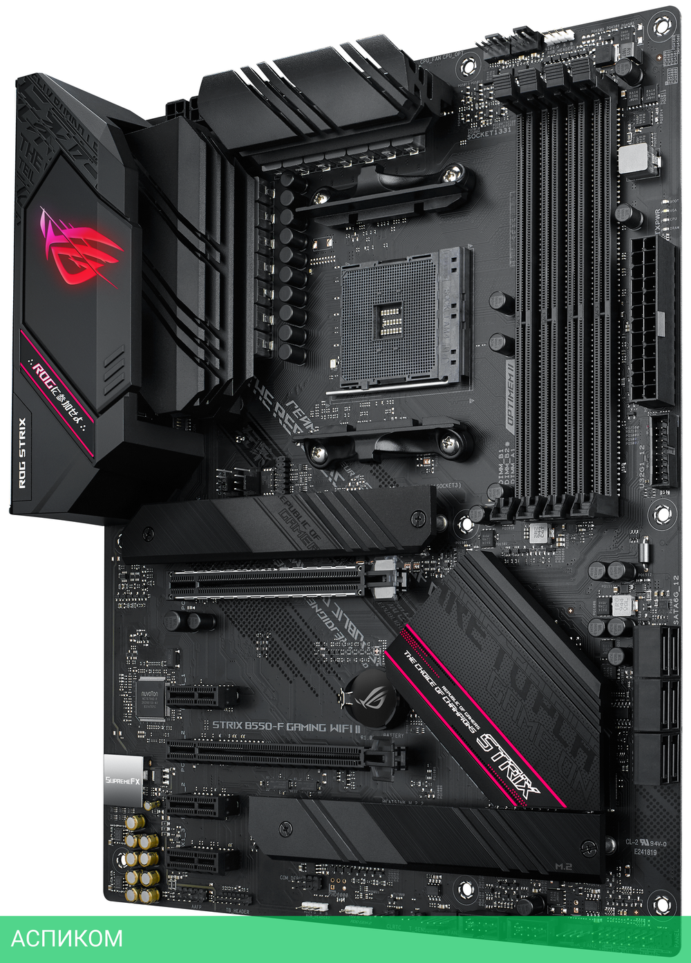Материнская плата ASUS Rog Strix B550-F Gaming WiFi II (90MB19V0-M0EAY0)