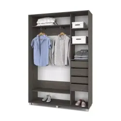 Ящики выдвижные для шкафов-купе глубиной 450 "Роланд" Р74, ЛДСП, MODERN