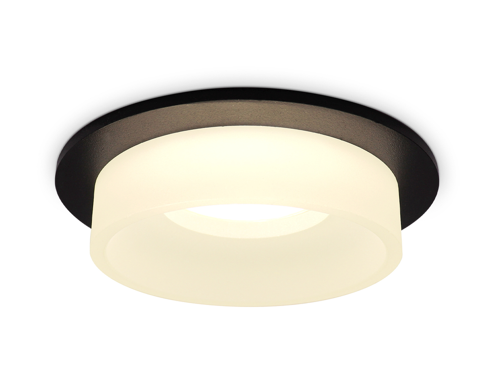 TN1312 SBK/FR черный песок/белый матовый GU5.3 D98*45