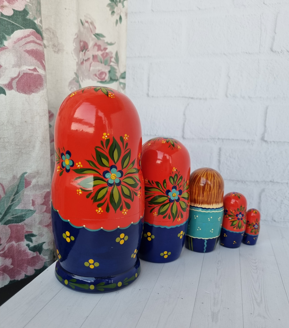 Матрешка "с курочкой" традиция 5мест