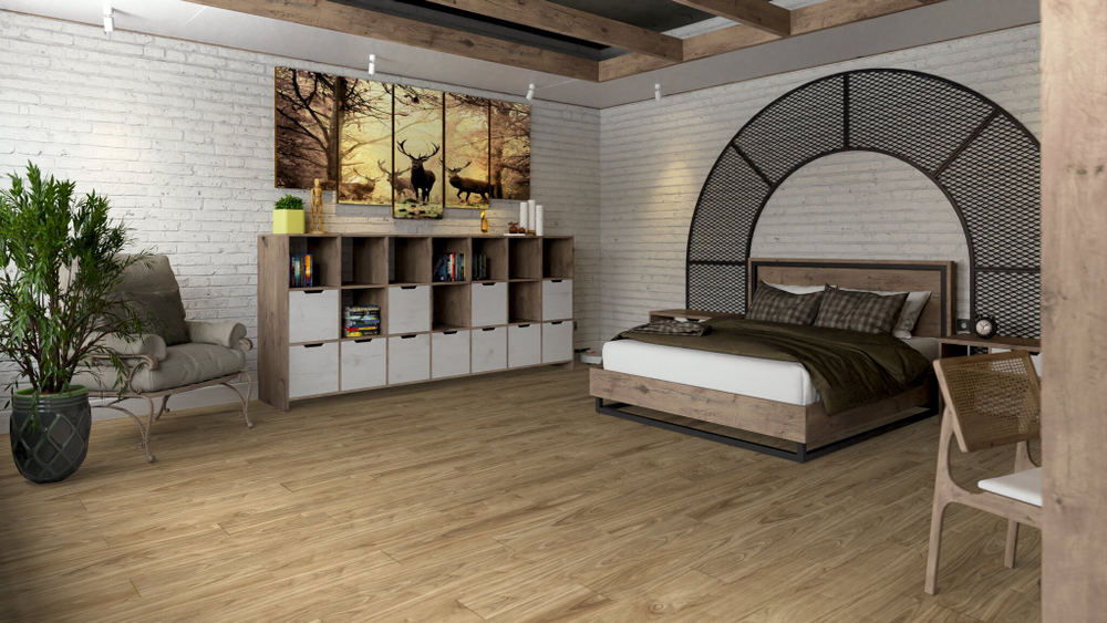 LVT-плитка Damy Floor 0036-2 — LVT Орех Европейский/European Walnut