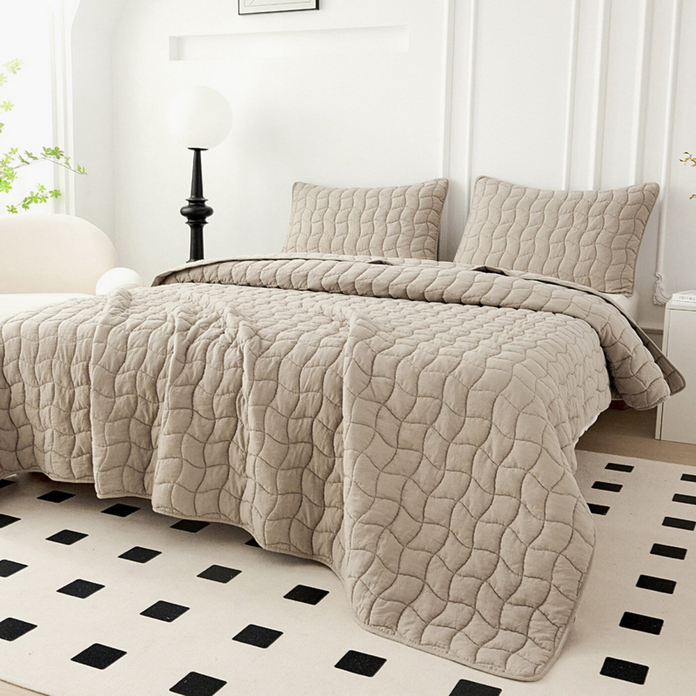 Покрывало 160x220 Sofi De MarkO Минелла бежевое