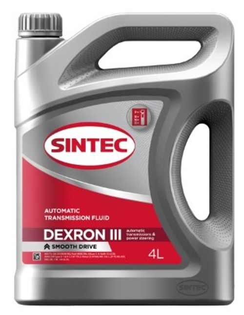 Масло Sintec ATF III Dexron 4л