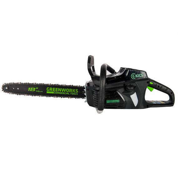 Аккумуляторная цепная пила Greenworks GD82CS50 (без акк, без з/у)