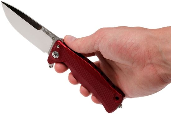 Складной нож Lion Steel "SR-11" L/SR11A RS c клинком из стали Uddeholm Sleipner®, рукоять алюминий