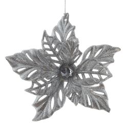 GAEM Украшение новогоднее "Пуансеттия", L14 W4 H14 см, 4в.