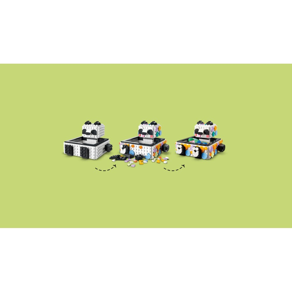 LEGO DOTS - Контейнер с милой пандой 41959 / артикул   41959  / GTIN 5702017155975