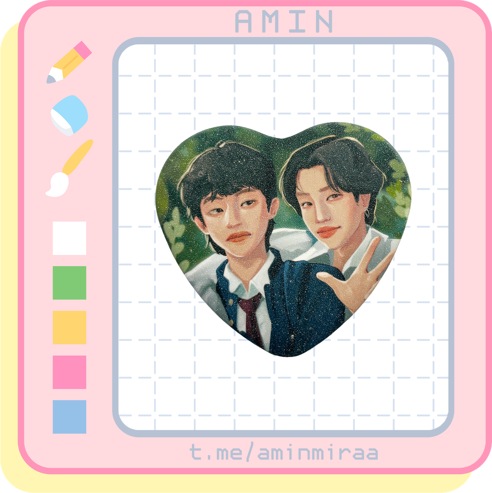 Плюшка / Значок #11 / BTS