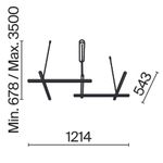 Подвесной светильник Maytoni MOD278PL-L50G3K