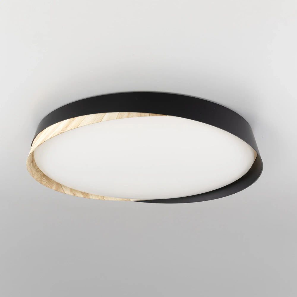 Citilux BONNY CL754451G LED RGB Светильник с пультом Чёрный + Клён