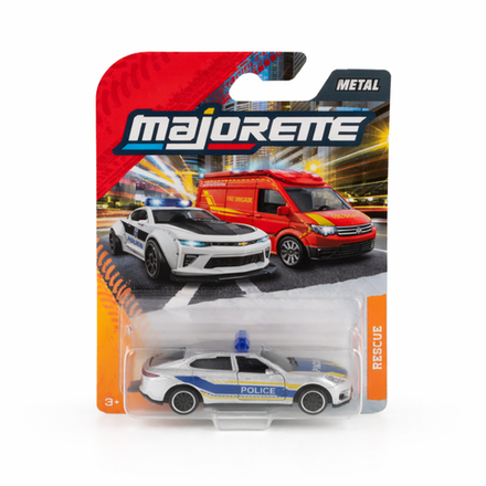 Металлическая машинка Majorette Rescue 3000003 1 полицейский Porsche Panamera 1:64 3000003 1