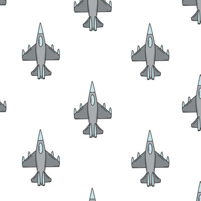 Игрушечный военный самолет