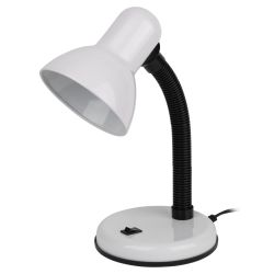 Настольный светильник ЭРА N-120-E27-40W-W белый