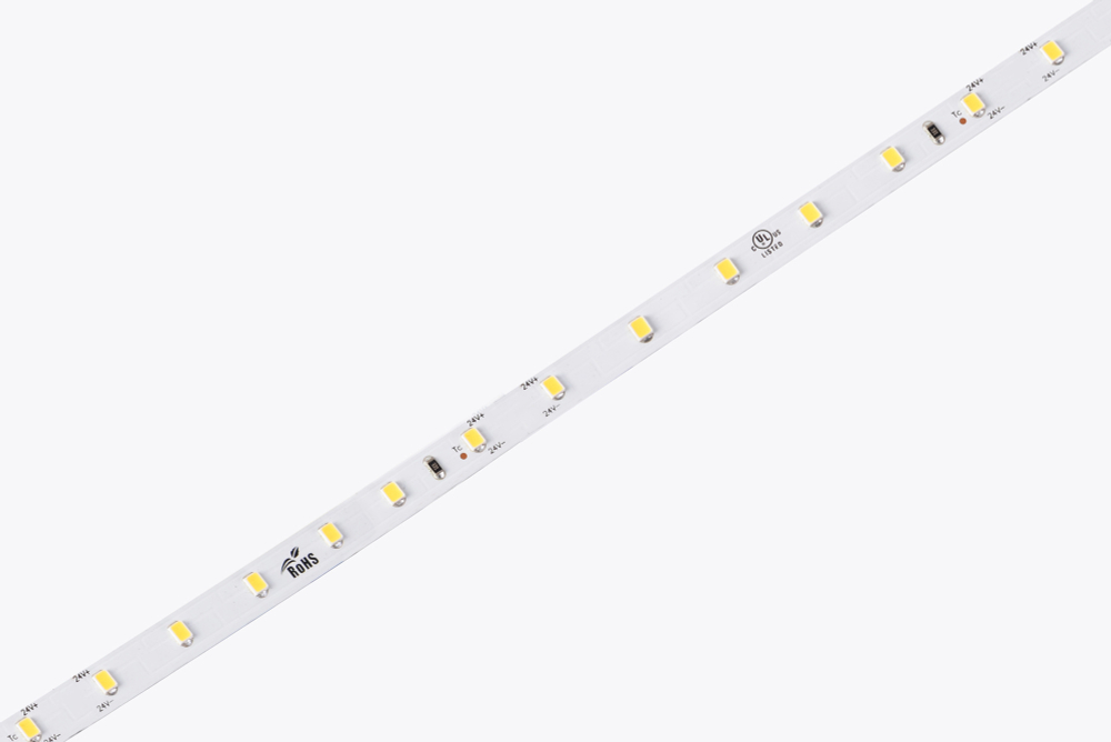 Лента светодиодная SMD нейтральная DC24V 4, 4W/m 4000K 420Lm/m 60д/м CRI>90 IP20,  упаковка 5 метров,  ширина 8мм,  высота 1, 5мм,  самоклейкая