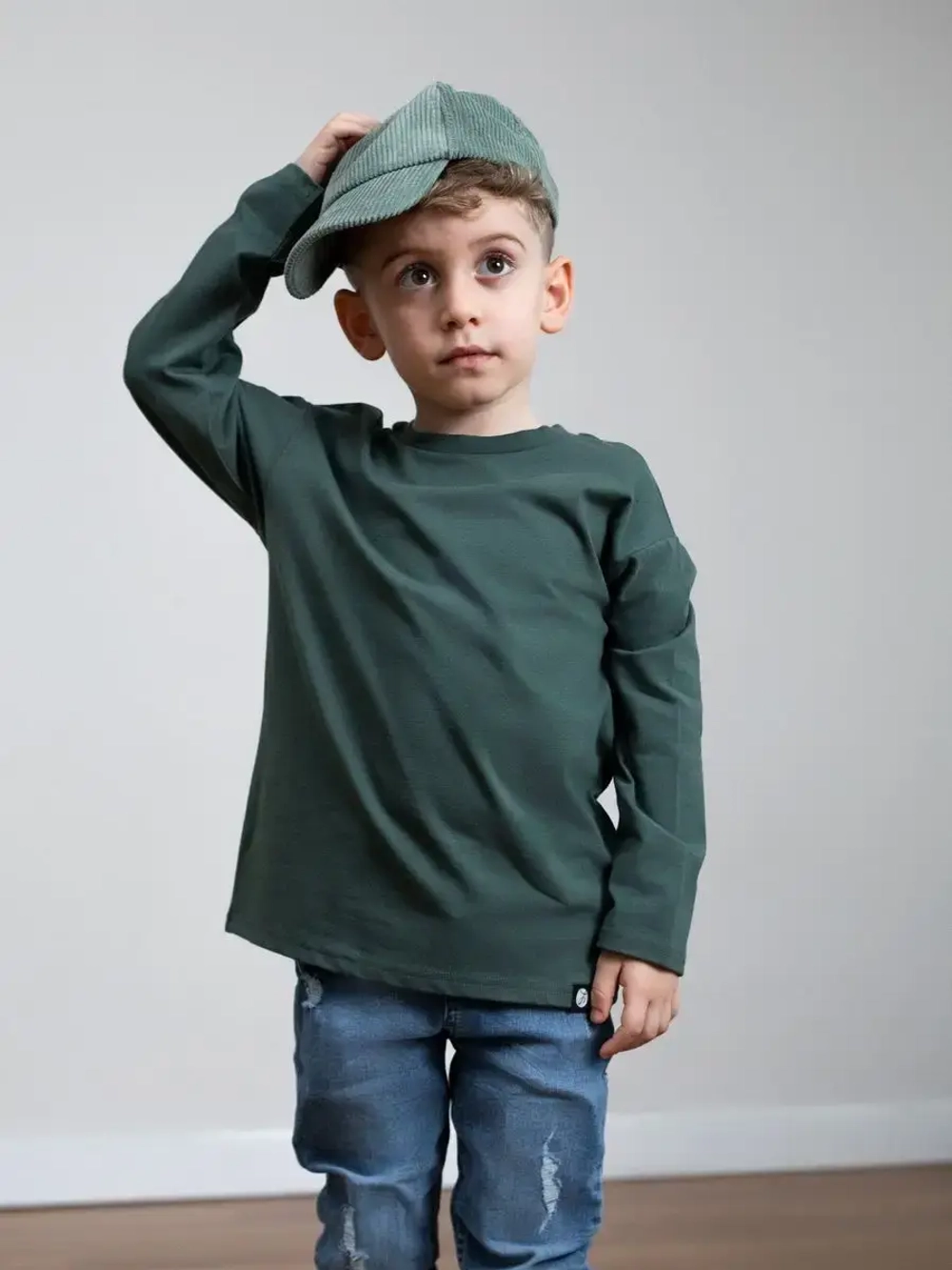 Лонгслив оверсайз кофта для мальчика