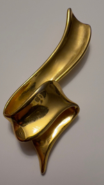 Крупная брошь лента