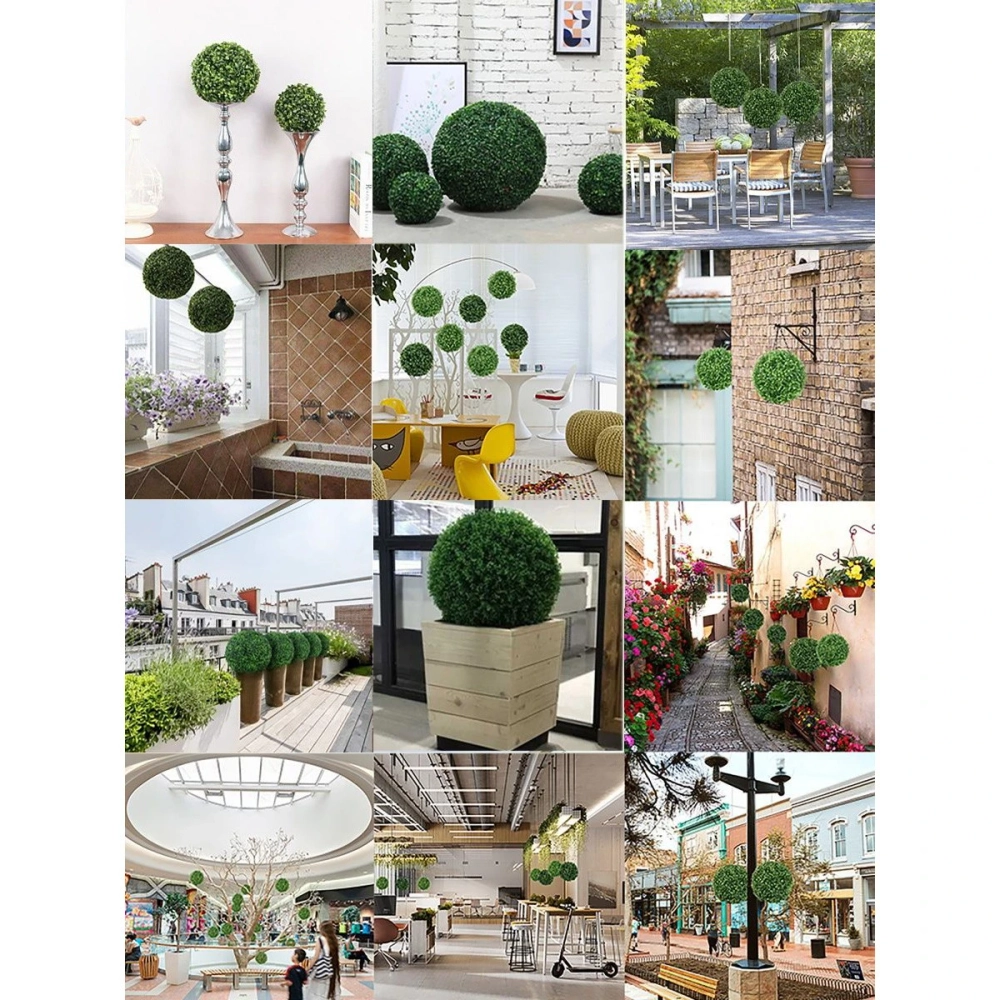 Искусственное растение шар «Самшит» салатовый D-50см Ultramarine