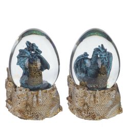 GAEM Фигурка декоративная в стекл.шаре "Дракон", D 7 см, L8 W7 H10 см, 2в.