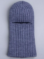 Балаклава для детей вязаная демисезонная