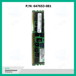 Модуль памяти HP 16Gb (1х16GB) 2Rx4 PC3L-10600R DDR3-1333 ECC CL9 647901-B21, 647653-081 oem