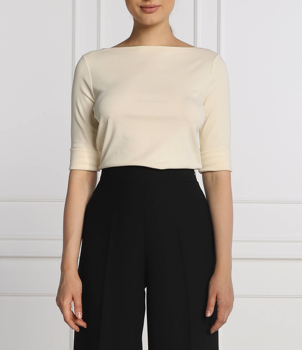 блузка LAUREN RALPH LAUREN - кремовый(200654963)