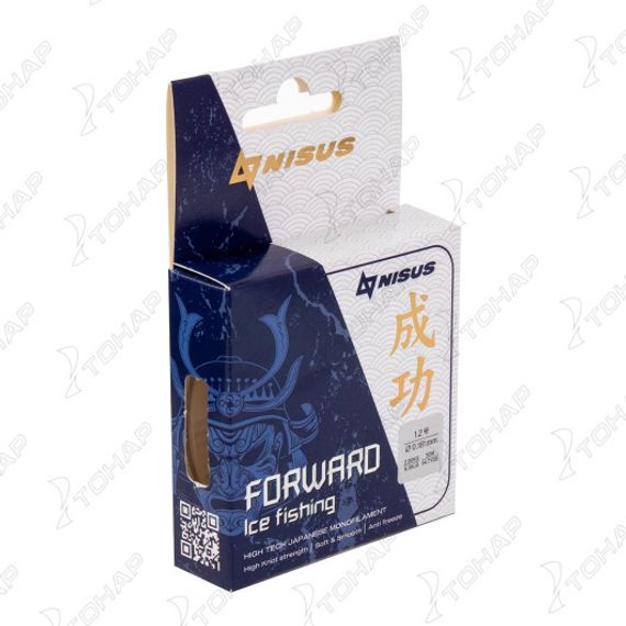 Леска FORWARD ICE FISHING 0,181mm/50m Nylon Transparent (N-FIF-0.181-50) Nisus
