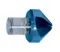 Зенковка Karnasch Ø25 мм с покрытием Blue-Tec, 90°, HSS-XE, Weldon 19, арт. 20.1195-025