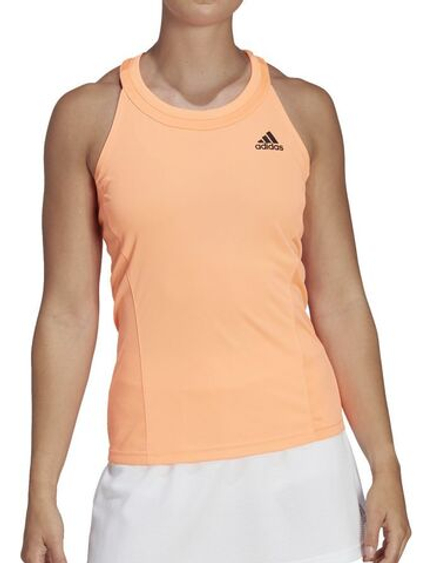 Женский топ теннисный Adidas Club Tank - Оранжевый