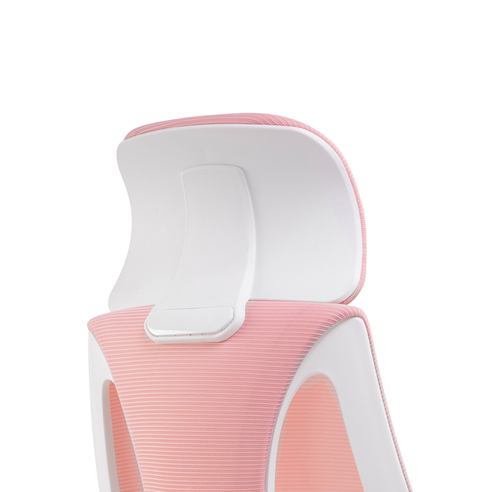 Офисное кресло Woodville Golem pink, white