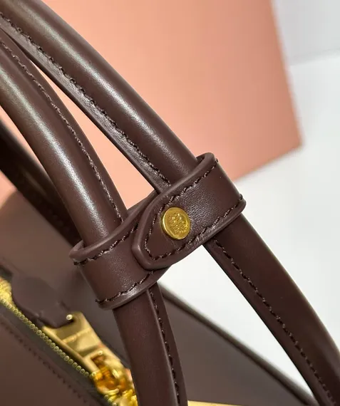 Сумка MIUMIU Beau Тёмно-коричневая