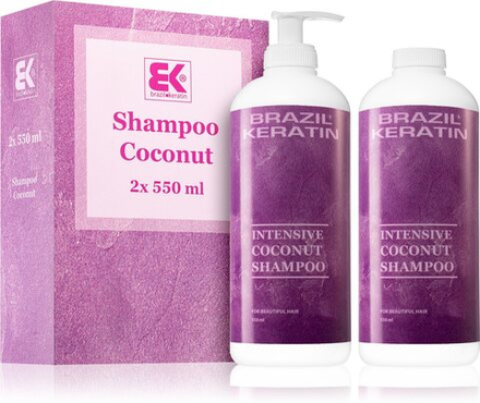 Brazil Keratin Coconut Shampoo - удобная упаковка (для поврежденных волос) /   / GTIN 8595615720563