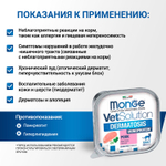 Влажный корм диетический Monge VetSolution Cat Dermatosis Дерматозис для кошек при заболеваниях кожи 100 г 24 шт