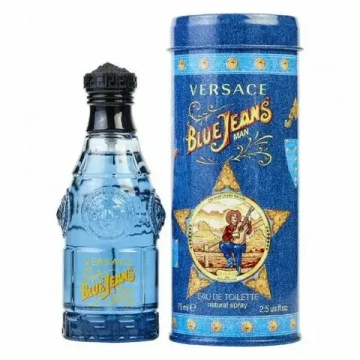 Versace туалетная вода Blue Jeans, 75 мл, 90 г
