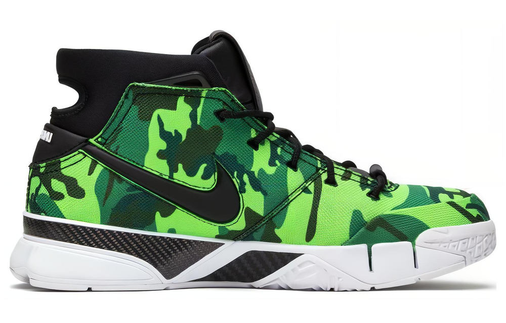Nike Kobe 1 Protro Undefeated Green Camo Silver Lake
