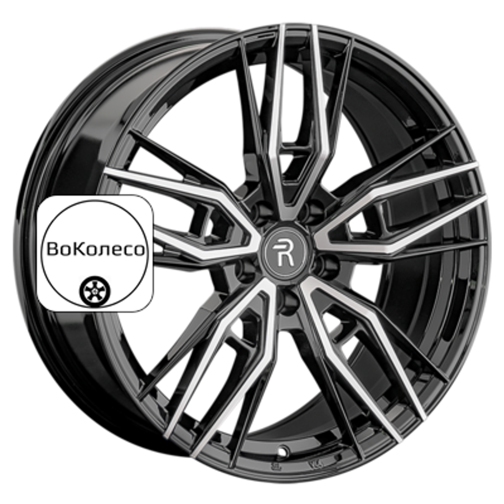 8x18/5x108 ET47 D60,1 CHR121 BKF (конус, C570) Replay